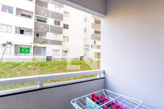 Varanda de apartamento à venda com 3 quartos, 54m² em Canhema, Diadema