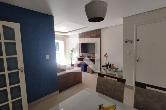 Sala de apartamento para alugar com 3 quartos, 86m² em Vila Industrial, Campinas