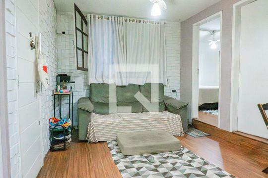 Sala de apartamento para alugar com 2 quartos, 60m² em Grajaú, Rio de Janeiro