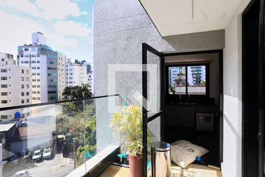 Varanda da Sala de apartamento à venda com 2 quartos, 200m² em Anchieta, Belo Horizonte