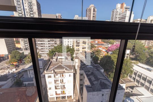 Vista da Janela da Sala de apartamento para alugar com 1 quarto, 38m² em Pompeia, São Paulo
