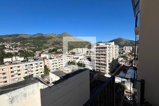 Varanda da sala de apartamento à venda com 2 quartos, 65m² em Engenho de Dentro, Rio de Janeiro