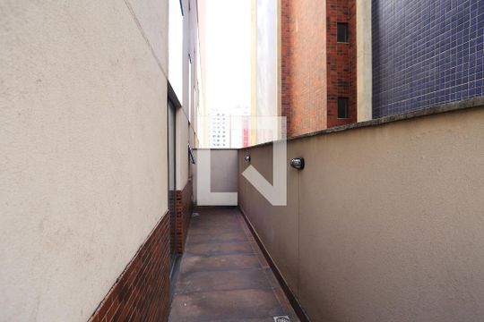 Varanda de apartamento à venda com 2 quartos, 90m² em Funcionários, Belo Horizonte