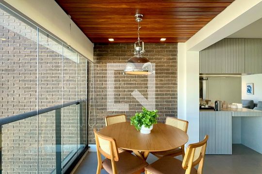 Varanda de apartamento para alugar com 1 quarto, 70m² em Pinheiros, São Paulo