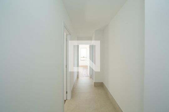CORREDOR de apartamento à venda com 4 quartos, 207m² em Vila das Flores, Nova Lima