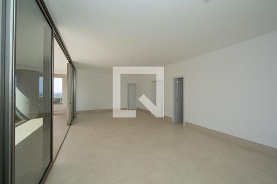 SALA de apartamento à venda com 4 quartos, 207m² em Vila das Flores, Nova Lima
