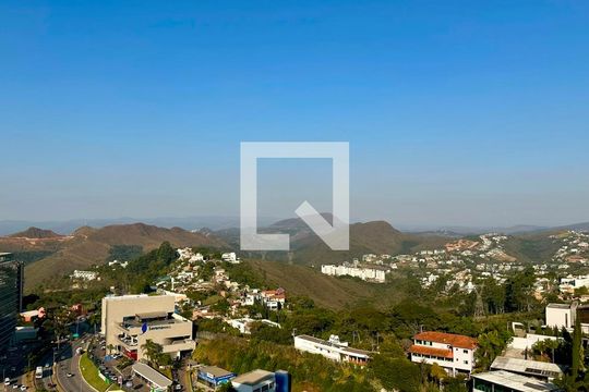 Vista  de apartamento à venda com 4 quartos, 208m² em Vila das Flores, Nova Lima