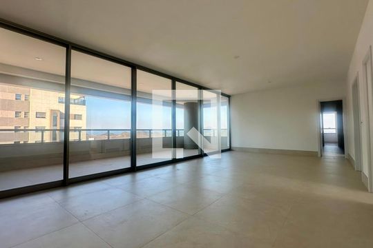 Sala de apartamento à venda com 4 quartos, 208m² em Vila das Flores, Nova Lima