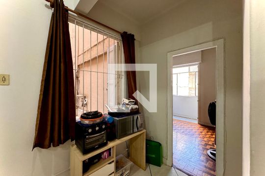 Sala/Cozinha de apartamento para alugar com 2 quartos, 57m² em Centro, Rio de Janeiro