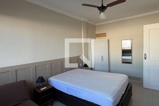 Quarto de apartamento para alugar com 1 quarto, 58m² em Aparecida, Santos