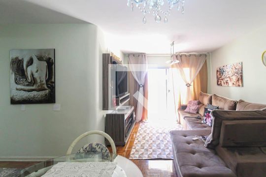Sala de apartamento à venda com 3 quartos, 97m² em Vila Celeste, São Paulo