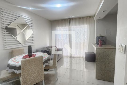 Sala  de apartamento para alugar com 1 quarto, 49m² em Corredor da Vitória, Salvador