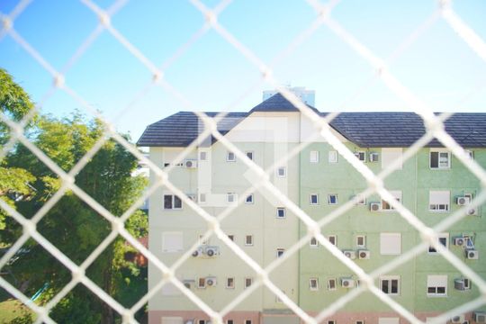 vista da sala de apartamento para alugar com 2 quartos, 52m² em Liberdade, Novo Hamburgo