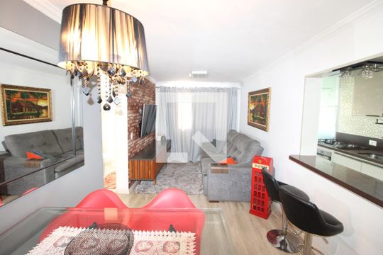Sala de apartamento à venda com 2 quartos, 55m² em Parque Cruzeiro do Sul, São Paulo