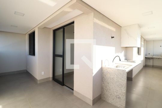 Varanda de apartamento para alugar com 3 quartos, 82m² em Santa Mônica, Uberlândia