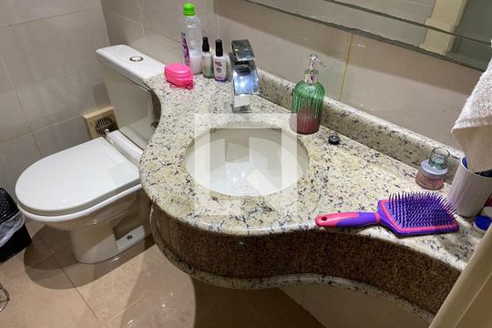 Lavabo de casa de condomínio para alugar com 3 quartos, 156m² em Jardim Rosa Maria, São Paulo