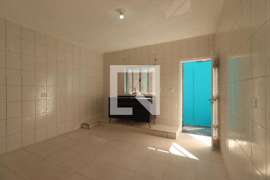 Cozinha de casa para alugar com 1 quarto, 50m² em Vila Apiai, Santo André