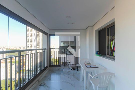 Varanda da Sala de apartamento para alugar com 2 quartos, 73m² em Vila Independencia, São Paulo