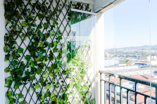 Varanda da Sala  de apartamento à venda com 2 quartos, 58m² em Vila Renata, Guarulhos