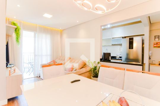 Sala de apartamento à venda com 2 quartos, 58m² em Vila Renata, Guarulhos