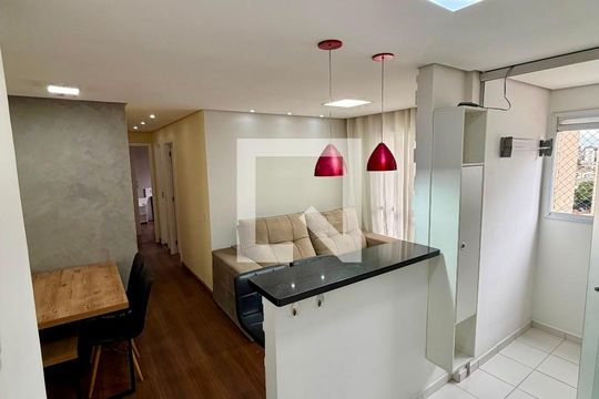 Sala/cozinha de apartamento à venda com 2 quartos, 46m² em Imirim, São Paulo