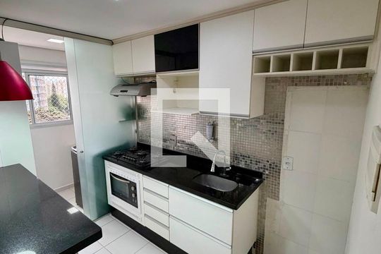 Sala/cozinha de apartamento à venda com 2 quartos, 46m² em Imirim, São Paulo