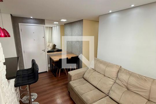 Sala/cozinha de apartamento à venda com 2 quartos, 46m² em Imirim, São Paulo
