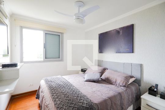 Quarto 1 - Suíte 1  de apartamento à venda com 3 quartos, 74m² em Vila Sofia, São Paulo