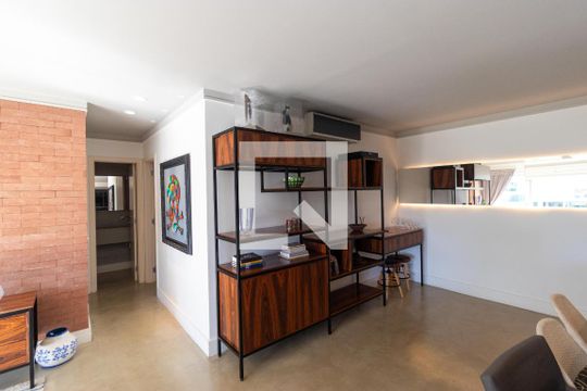 Salas de apartamento para alugar com 2 quartos, 103m² em Jardim Madalena, Campinas