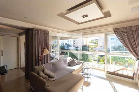 Salas de apartamento para alugar com 2 quartos, 103m² em Jardim Madalena, Campinas