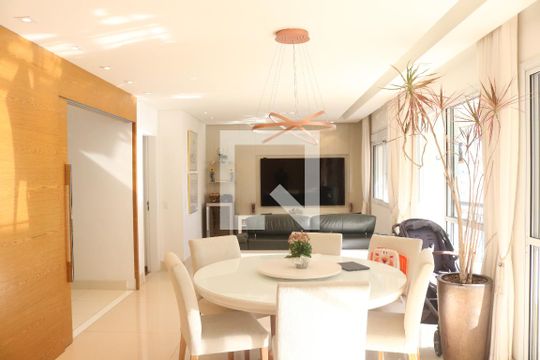 Sala de apartamento à venda com 3 quartos, 134m² em Alto da Lapa, São Paulo
