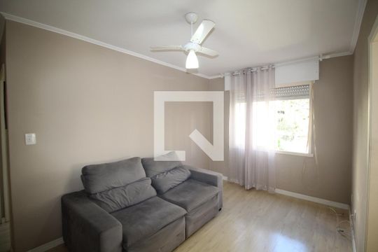 Sala de apartamento à venda com 1 quarto, 42m² em Passo D’areia, Porto Alegre
