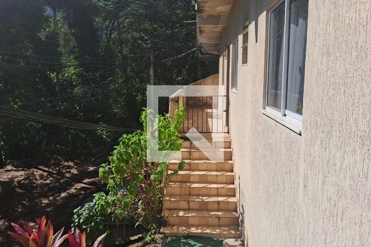 Área externa de kitnet/studio para alugar com 1 quarto, 25m² em Vargem Grande, Rio de Janeiro
