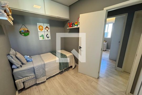 Suíte 2 de apartamento à venda com 3 quartos, 77m² em Águas Claras, Brasília