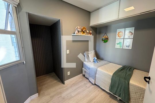 Suíte 2 de apartamento à venda com 3 quartos, 77m² em Águas Claras, Brasília
