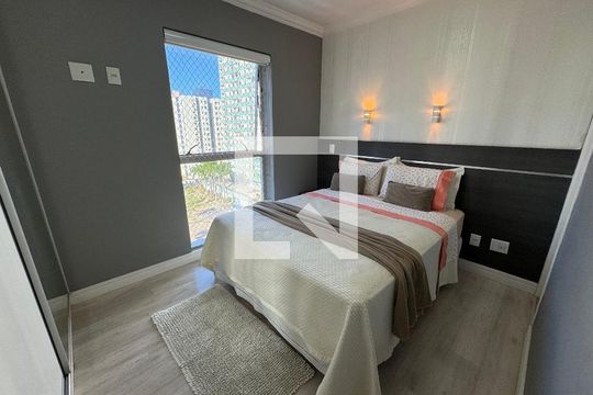Suíte 1 de apartamento à venda com 3 quartos, 77m² em Águas Claras, Brasília