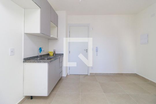 Cozinha de apartamento para alugar com 1 quarto, 34m² em Jardim Santo Amaro, São Paulo