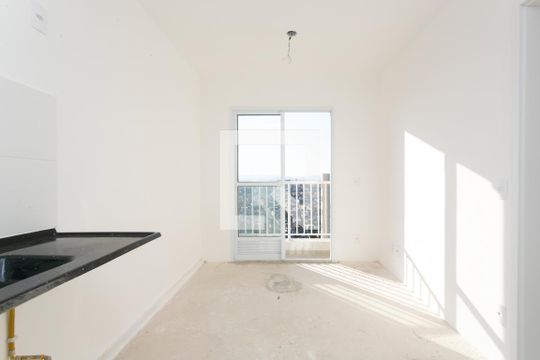 Sala / Cozinha de apartamento à venda com 1 quarto, 27m² em Parada Xv de Novembro, São Paulo