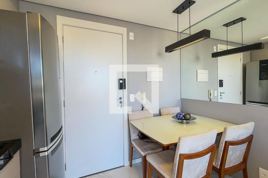 Sala e Cozinha de apartamento à venda com 2 quartos, 36m² em Vila Cruzeiro, São Paulo