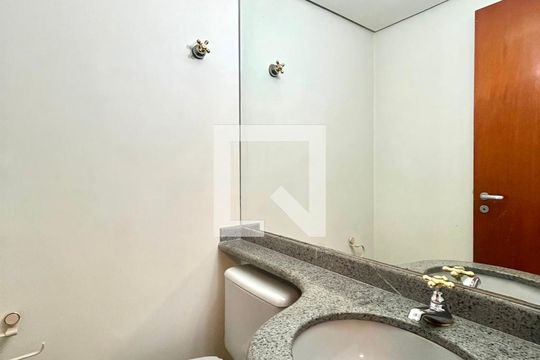 Lavabo de apartamento para alugar com 1 quarto, 75m² em Conceicao, Campinas