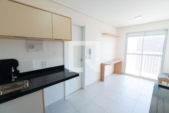 Sala/Cozinha de apartamento para alugar com 1 quarto, 29m² em Planalto Paulista, São Paulo