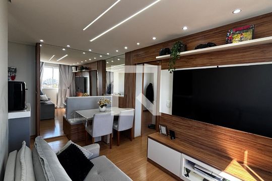 Sala - Sala de Jantar de apartamento à venda com 2 quartos, 43m² em Jardim Jamaica, Santo André