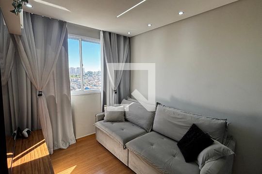 Sala - Sala de Jantar de apartamento à venda com 2 quartos, 43m² em Jardim Jamaica, Santo André