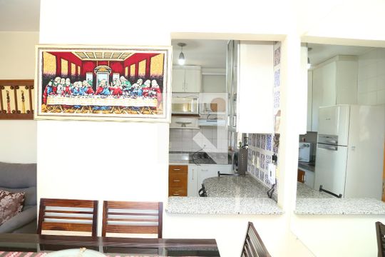 Detalhe Sala de apartamento à venda com 2 quartos, 70m² em Alto da Glória, Goiânia