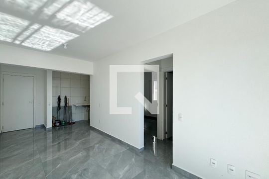 Sala de apartamento para alugar com 2 quartos, 51m² em Jardim Campestre, São Bernardo do Campo