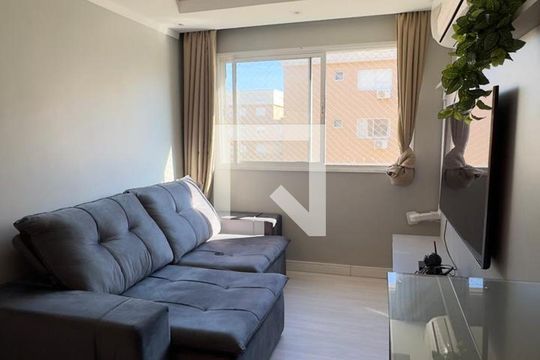 Sala de apartamento à venda com 2 quartos, 60m² em São José, Canoas
