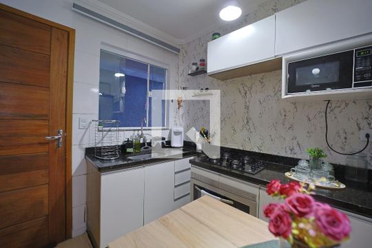 Sala/Cozinha de apartamento para alugar com 2 quartos, 40m² em Vila Uniao (zona Leste), São Paulo