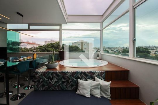 Cobertura - Espaço Gourmet de apartamento à venda com 3 quartos, 105m² em Santa Branca, Belo Horizonte