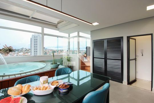 Cobertura - Espaço Gourmet de apartamento à venda com 3 quartos, 105m² em Santa Branca, Belo Horizonte