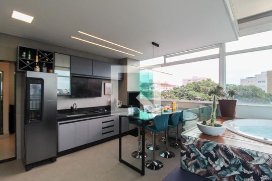 Cobertura - Espaço Gourmet de apartamento à venda com 3 quartos, 105m² em Santa Branca, Belo Horizonte